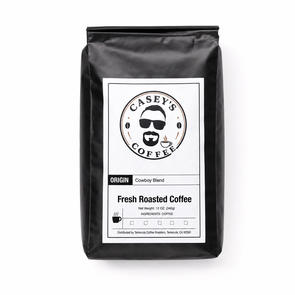 Cowboy Blend Coffee - Dark and Medium Roast - Caseys Coffee