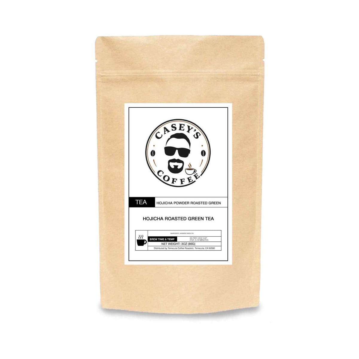 Hojicha Powder, Roasted Green Tea - Caseys Coffee