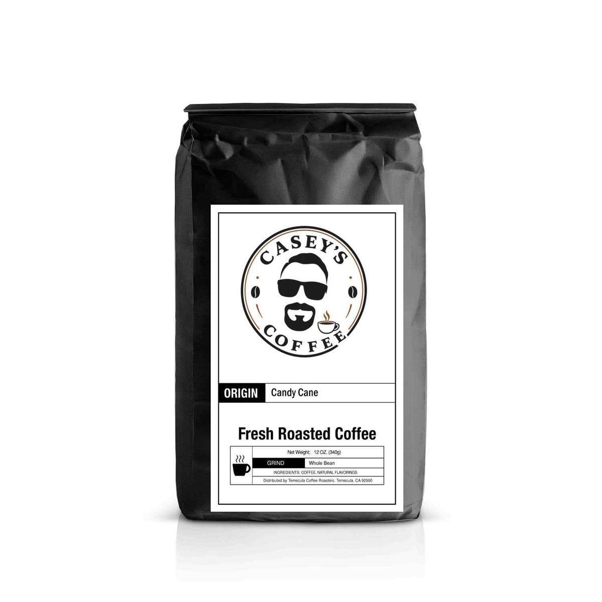 Candy Cane Coffee - Natural Flavored Coffee - Caseys Coffee