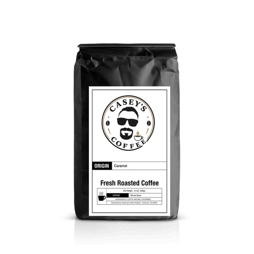 Caramel Coffee - Medium Roast Natural Flavored Coffee - Caseys Coffee